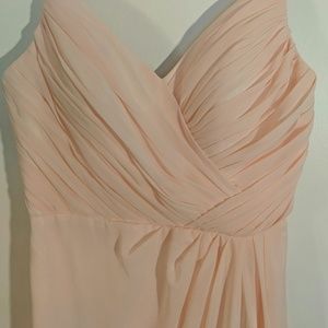 V-Neck BlushPink Evening Gown main image 0